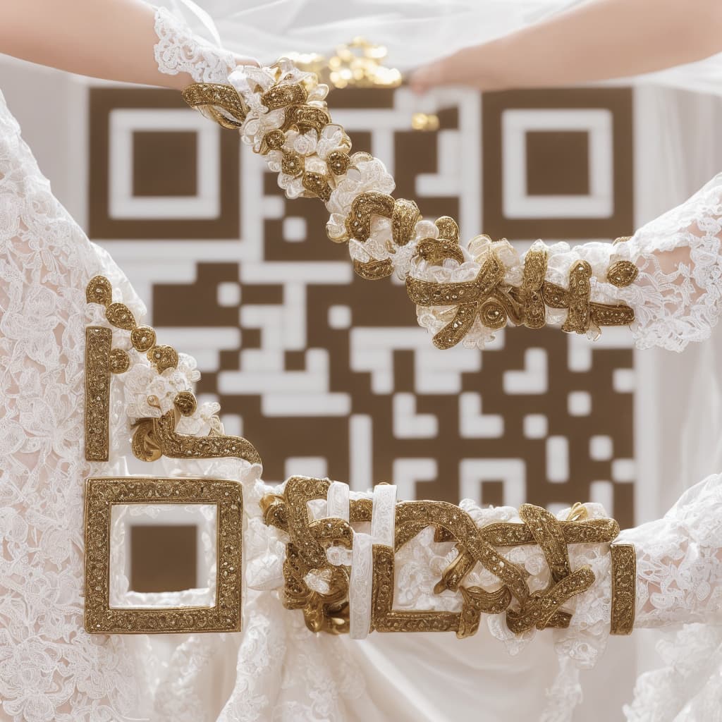 Jewelry QR code product label